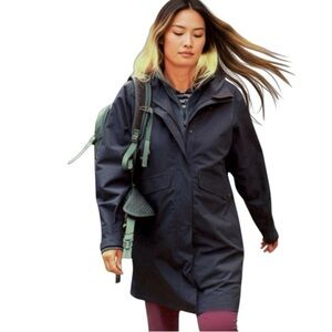 Rohan Bergen Barricade Insulated Parka Waterproof Jacket Women’s Size 18 Black